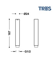 MEDIDAS DUCHA INODORO-BIDE TRES
